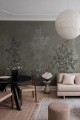 Fototapeta ogród Chinoiserie Rebel Walls R19305 Chinoiserie Haze Green Imperfections