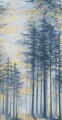 Fototapeta las sosnowy Rebel Walls R19312 Daybreak Blue Imperfections