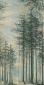 Fototapeta las sosnowy Rebel Walls R19313 Daybreak Green Imperfections