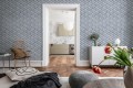 Fototapeta fale Rebel Walls R19317 Ripple Blue Imperfections