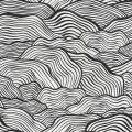 Fototapeta linie Rebel Walls R19334 Soft Clouds Graphite Imperfections