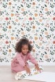Tapeta kwiatki Lilipinso H0658 Floral Silhouettes