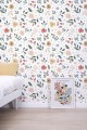Tapeta kwiatki Lilipinso H0658 Floral Silhouettes