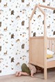 Tapeta leśne zwierzęta Lilipinso H0730 Little Forest Friends