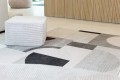 1 szt / 24 H Dywan geometryczny Art-Deco JULES FLIPO BAUHAUS IVORY WHITE 9157 - rozmiar: 170X240 cm.