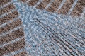 1 szt / 24 H Dywan wachlarze art-deco Jules Filipo KIMONO CHIRIMEN BLUE 9160 - rozmiar: 170X240 cm.