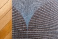 1 szt / 24 H Dywan wachlarze art-deco Jules Filipo KIMONO CHIRIMEN BLUE 9160 - rozmiar: 170X240 cm.