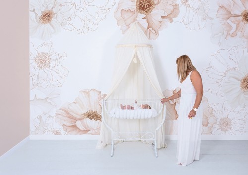 Mural kwiaty maku polnego Lilipinso H0704 Oversize Poppies