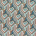 Tkanina welurowa geometryczna Camengo 30840237 Gugg Velvet Bilbao Velvet