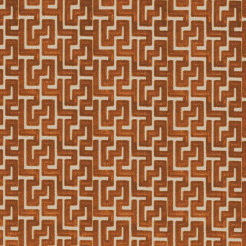 Tkanina aksamitny żakard labirynt Camengo 30920201 Biscaya Bilbao Velvet