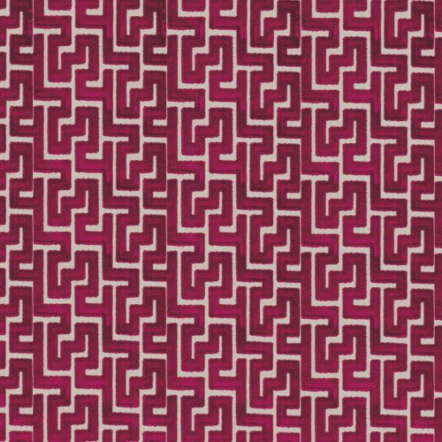 Tkanina aksamitny żakard labirynt Camengo 30920459 Biscaya Bilbao Velvet