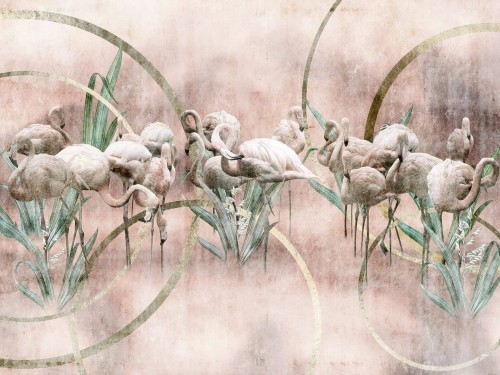 Fototapeta flamingi Wallcraft Flamingo 665322202