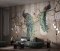 Fototapeta pawie i łuki Wallcraft Nollio 690332202
