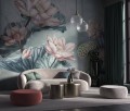 Fototapeta kwiaty nenufary Wallcraft Sabbi 660322202