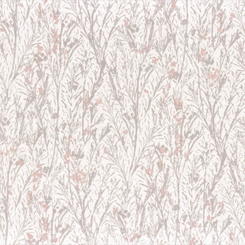 Tkanina woal z roślinnym wzorem Camengo 49100306 Althea Alpilles Sheers - 260 cm szer.