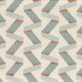 Tkanina z geometrycznym haftem Camengo 30220431 Bilbao