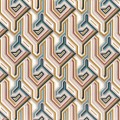 Tkanina tkanina welurowa geometryczna Camengo A30840102 Gugg Velvet Bilbao