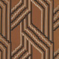 Tkanina żakardowa geometryczna Casamance 31870379 Porte Des Lilas