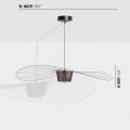 Lampa wisząca brązowa Vertigo Bronze Medium Petite Friture śr. 140 cm
