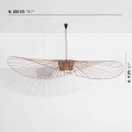 Lampa wisząca miedziana Vertigo Copper Large Petite Friture śr. 200 cm