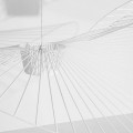 Lampa wisząca biała Vertigo White Large Petite Friture śr. 200 cm
