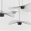 Lampa wisząca czarna mała Vertigo Black Small Petite Friture śr. 110 cm