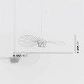 Lampa wisząca biała mała Vertigo White Small Petite Friture śr. 110 cm