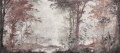 Fototapeta krajobraz lasu Inkiostro Bianco FORESTA UMBRA INKITSA2301 Viaggio in Italia