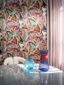 Tapeta tekstylna w tropikalne kwiaty Arte Myriad 24100 Tangram Essentials