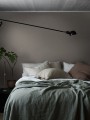 Tapeta jednokolorowa Boras Tapeter Ash Grey 4321 Linen II