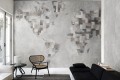 Fototapeta mapa London Art 12IM-06 L'image du Monde Exclusive Wallpaper 2022 Iconic Re-Edition