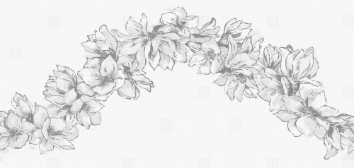 Fototapeta kwiatowa girlanda London Art 12LT-04 Lilith Exclusive Wallpaper 2022 Iconic Re-Edition