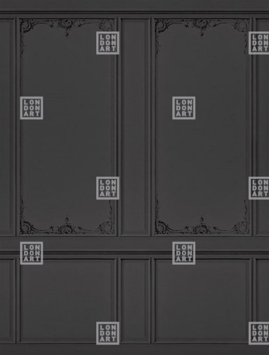 Fototapeta jak boazeria angielska London Art 13BO-08 Boiserie Exclusive Wallpaper 2022 Iconic Re-Edition