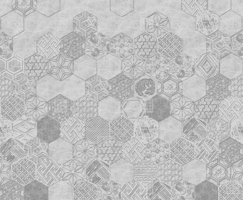 Fototapeta heksagony London Art 15132-08 Lost And Found Exclusive Wallpaper 2022 Iconic Re-Edition