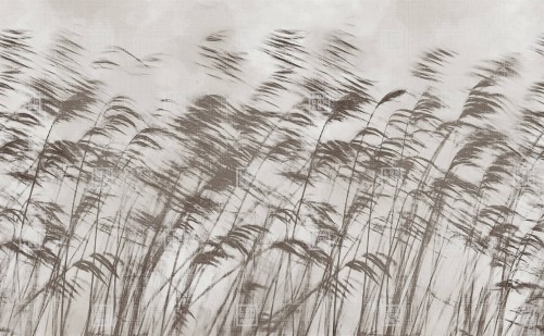 Fototapeta trawy trzciny London Art 15134-05 Gone With The Wind Exclusive Wallpaper 2022 Iconic Re-Edition