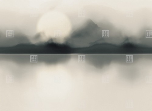 Fototapeta zamglone góry London Art 16093-04 Black Drop Exclusive Wallpaper 2022 Iconic Re-Edition