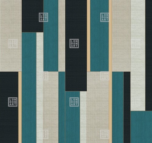 Fototapeta geometryczna w linie London Art 18009-05 Dynasty Exclusive Wallpaper 2022 Iconic Re-Edition