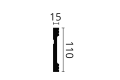 Listwa podłogowa FD11 Wallstyl Noël & Marquet wys. 11cm