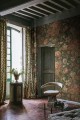 Fototapeta kwiaty vintage Rebel Walls R19238 Vintage Flora Green Vintage Brocade