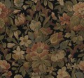 Fototapeta kwiaty vintage Rebel Walls R19241 Vintage Flora Ebony Vintage Brocade