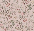 Fototapeta roślinna Rebel Walls R19329 Song Tree Pink Cherry Vintage Brocade