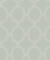 Tapeta roślinny treliaż Sandberg S10201 Wilma Sage Green Villa Dalaro II