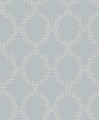 Tapeta roślinny treliaż Sandberg S10202 Wilma Misty Blue Villa Dalaro II