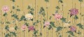 Fototapeta bambus i chryzantemy London Art Fuki KTN10 A Tale Books: Kimono