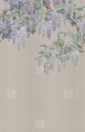 Fototapeta kwiaty wisterii London Art Iromuji KTN07 E Tale Books: Kimono