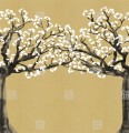Fototapeta drzewa miłorzębu japońskiego London Art Kosode KMN18 A Tale Books: Kimono