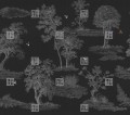 Fototapeta botaniczna London Art Mofuku KMN04 C Tale Books: Kimono