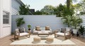 Dywan zewnętrzny ACORES WHITE kremowy Carpet Decor Outdoor/Indoor