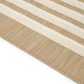 Dywan zewnętrzny geometryczny COSTA beżowy Carpet Decor Outdoor/Indoor