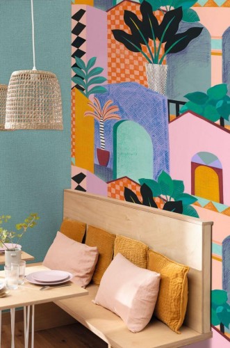 Mural miasto Caselio HTH 104114322 Amazing Happy Therapy